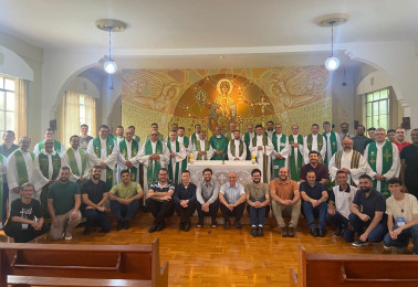 Seminaristas da Arquidiocese de Maringá participam da 45ª Assembleia da OSIB do Regional Sul 2